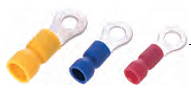 Đầu cos tròn bọc nhựa Vinyl (dễ đưa dây)