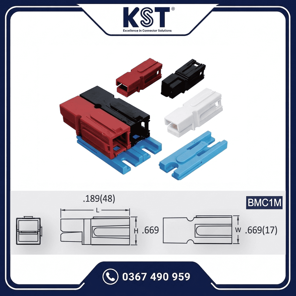 Đầu Nối Pin Đơn BMC 075 - Medium (Single-Pole BMC 075 - Medium)